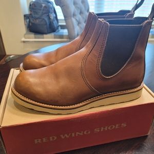 Red Wing Heritage Wedge Sole Chelsea - Amber